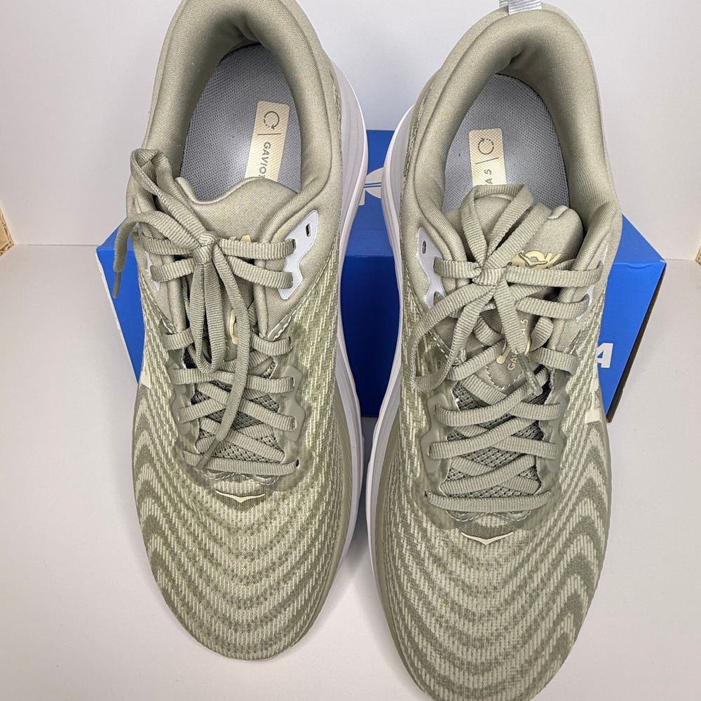 Hoka Gaviota 5 Men's Size 11.5D Olive Green Athletic Running Shoes NEW - Picture 2 of 5